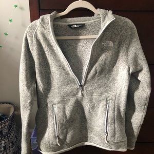 North Face quarter zip up